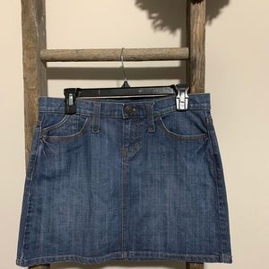 Gap Jean Mini Skirt